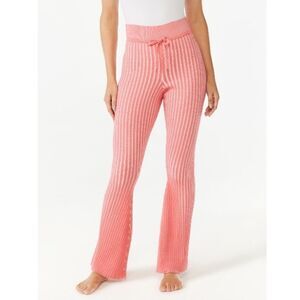Women’s Plus Sofia Vergara Ribbed Flare Lounge Pants Size 2X